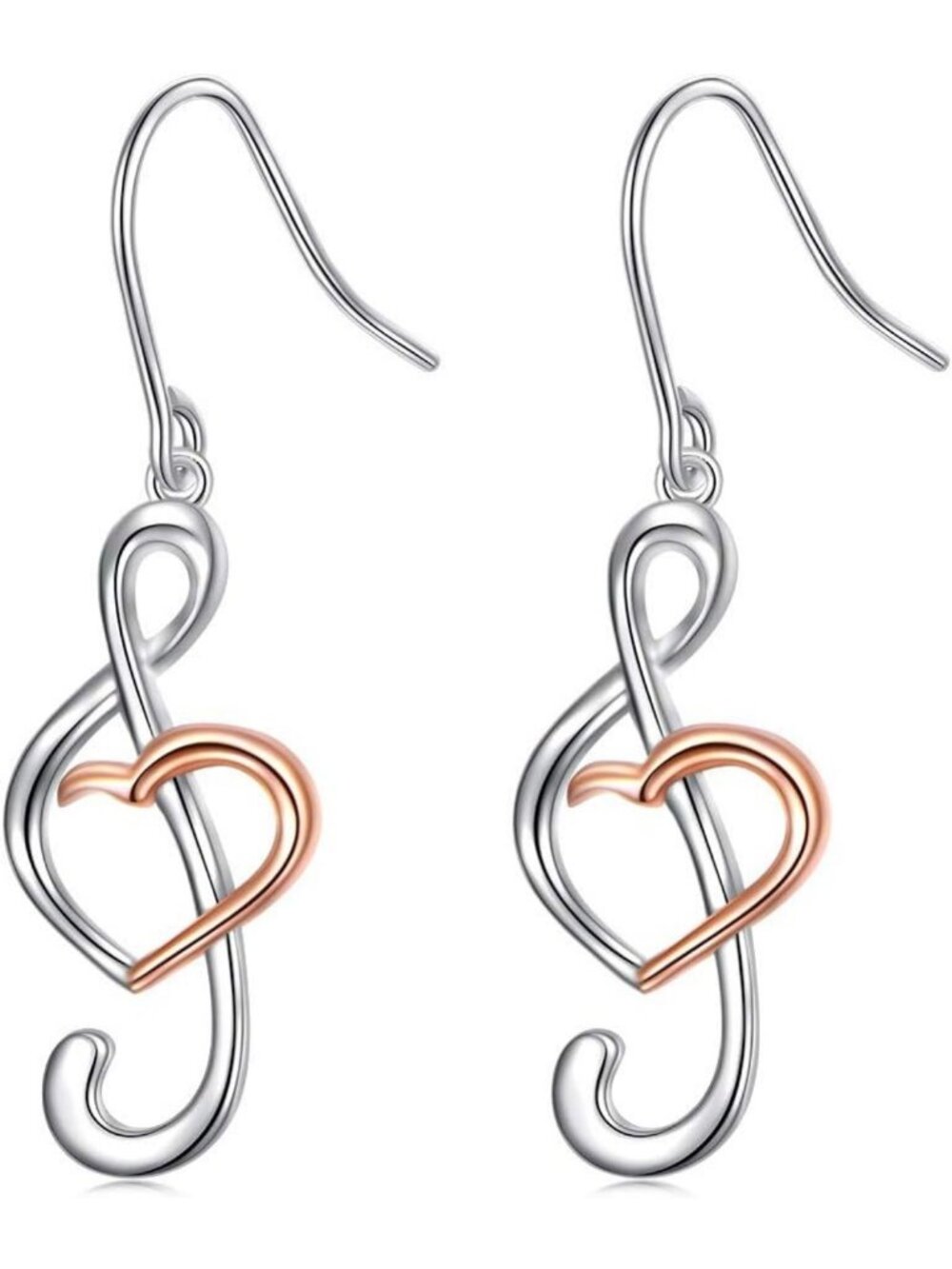Elegant 925 Sterling Silver Drop Dangle Earrings - Perfect Birthday Gift for Her